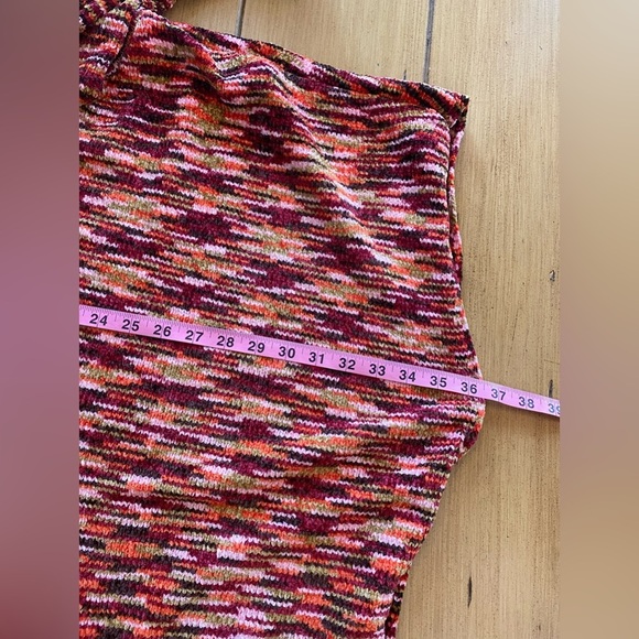 Women’s Poncho Boho Hooded Chenille Multi Colored Oversized One Size NEW - Picture 9 of 12